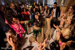 Maharani dancing at reception party. Maharani dancing at reception party.