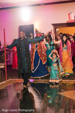 Sangeet entrance Sangeet entrance