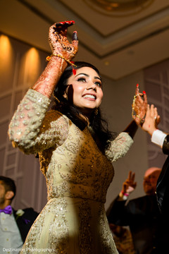 Indian bride dancing Indian bride dancing