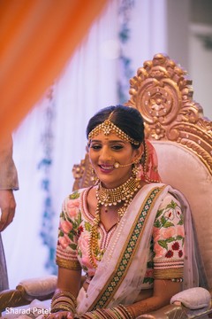 Indian bride portrait. Indian bride portrait.