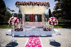 Amazing view of the beautiful mandap Amazing view of the beautiful mandap