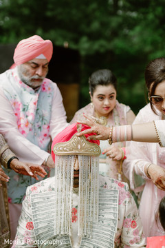 Indian groom's baraat procession. Indian groom's baraat procession.