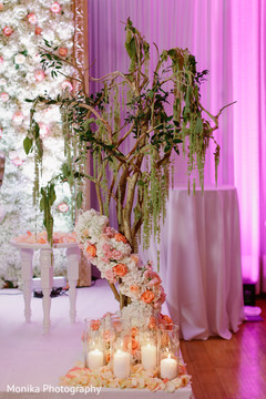 Perfect indian wedding reception floral decor. Perfect indian wedding reception floral decor.