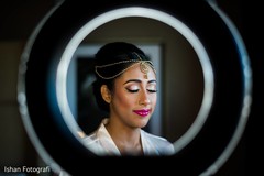Indian bride's makeup details Indian bride's makeup details