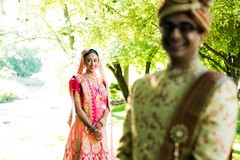 Lovely Indian couple smile for cameras Lovely Indian couple smile for cameras