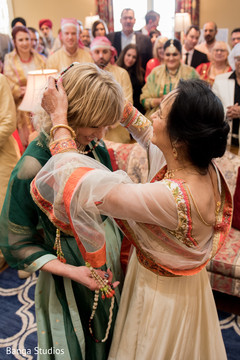 Indian bride and groom's mother's capture. Indian bride and groom's mother's capture.