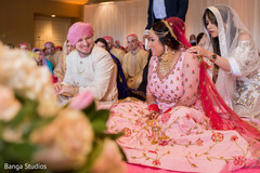 Sweet Indian couple at their wedding ceremony. Sweet Indian couple at their wedding ceremony.