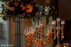 Elegant indian wedding table centerpiece chandeliers. Elegant indian wedding table centerpiece chandeliers.
