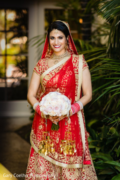 Maharani on her wedding ceremony outfit portrait. Maharani on her wedding ceremony outfit portrait.