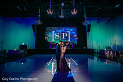 Lovely Indian bride and groom's dance. Lovely Indian bride and groom's dance.