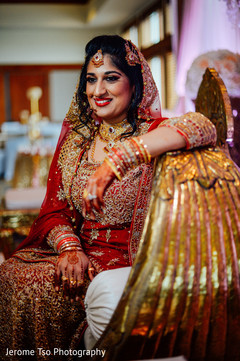 Adorable Indian bride portrait. Adorable Indian bride portrait.