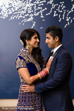Elegant indian newlyweds photo Elegant indian newlyweds photo