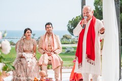 Enchanting Indian lovebirds during ceremony. Enchanting Indian lovebirds during ceremony.
