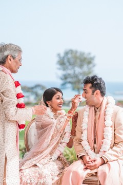 Emotional bridal's capture on her wedding ceremony. Emotional bridal's capture on her wedding ceremony.