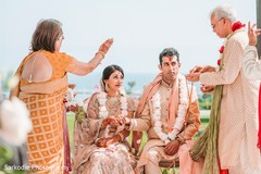 Mangalsutra ritual at Indian wedding ceremony. Mangalsutra ritual at Indian wedding ceremony.