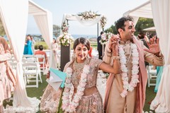 Just married Indian couple portrait. Just married Indian couple portrait.
