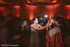 Joyful Indian bride at her wedding reception capture. Joyful Indian bride at her wedding reception capture.