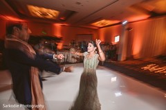Indian couple rocking the dance floor. Indian couple rocking the dance floor.