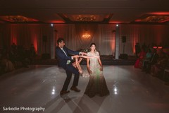 Upbeat Indian bride and groom's reception dance. Upbeat Indian bride and groom's reception dance.