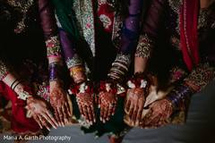 Incredible Indian bridal and bridesmaids mehndi art. Incredible Indian bridal and bridesmaids mehndi art.