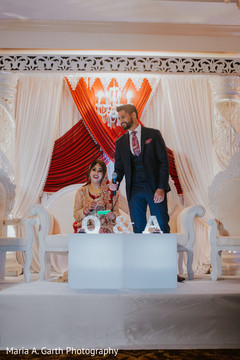Enchanting indian wedding couple. Enchanting indian wedding couple.
