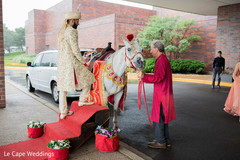 Indian groom ready to start baraat procession Indian groom ready to start baraat procession
