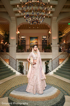Enchanting Indian bride on her wedding ceremony attire. Enchanting Indian bride on her wedding ceremony attire.