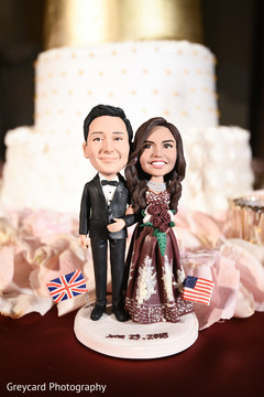 Closeup capture of wonderful Indian wedding custom cake topper. Closeup capture of wonderful Indian wedding custom cake topper.
