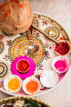 Colorful shot of the plate with the sriphala Colorful shot of the plate with the sriphala