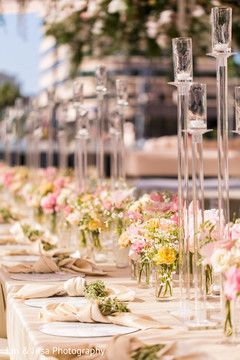 Table center pieces close up detail Table center pieces close up detail