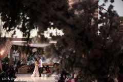Indian newlyweds have their first dance Indian newlyweds have their first dance