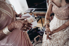 Impressive Indian bride's bangles. Impressive Indian bride's bangles.