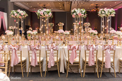 Dreamy indian wedding reception table set up Dreamy indian wedding reception table set up