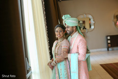 Maharani and Indian groom inside during the session Maharani and Indian groom inside during the session