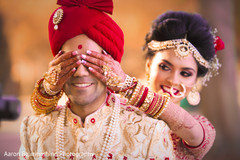 Sweet indian bride about to meet the groom Sweet indian bride about to meet the groom