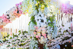 Magical indian wedding floral decor Magical indian wedding floral decor