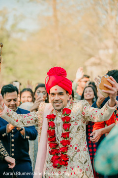 Indian groom ready for baraat Indian groom ready for baraat