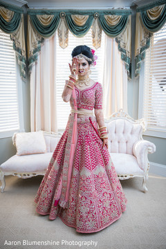 Indian bride looking fabulous on her wedding day Indian bride looking fabulous on her wedding day