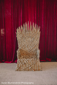 Indian wedding themed throne Indian wedding themed throne
