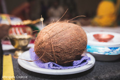 Capture of the coconut known as Sriphala