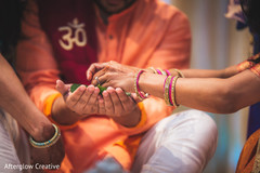 Moment of the pre celebrations of the Indian wedding Moment of the pre celebrations of the Indian wedding
