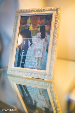 Romantic indian wedding save the date picture Romantic indian wedding save the date picture