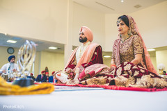 Sweet indian couple at their wedding ceremony. Sweet indian couple at their wedding ceremony.