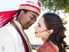 Maharani and Indian groom smiling during the sessions Maharani and Indian groom smiling during the sessions