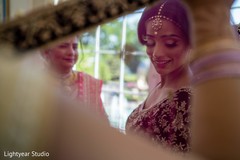 Indian bride putting her dupatta on Indian bride putting her dupatta on