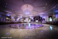 Romantically lighted indian wedding venue Romantically lighted indian wedding venue
