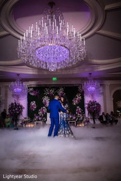 Indian bride and groom first dance capture Indian bride and groom first dance capture