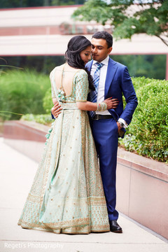 Beautiful mint and gold bridal lengha Beautiful mint and gold bridal lengha