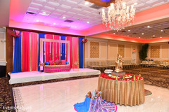 Marvelous Indian wedding sangeet party setup. Marvelous Indian wedding sangeet party setup.