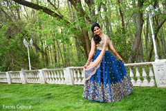 Enchanting outdoor Indian bridal sangeet fashion photo shoot. Enchanting outdoor Indian bridal sangeet fashion photo shoot.